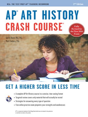 cover image of AP&#174; Art History Crash Course Book + Online